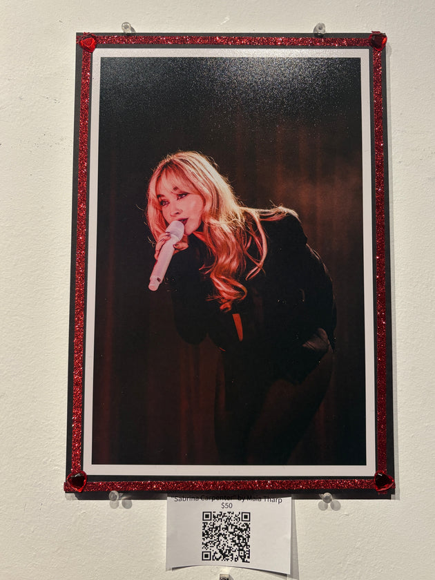 "Sabrina Carpenter" by Maia Tharp $50