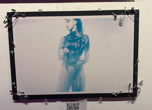 "Pixel Grip at Deep Ellum Art Co. 9/25/25" by Maia Tharp $50