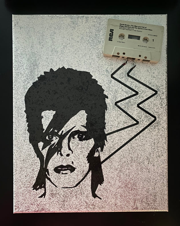 "David Bowie" by Melissa Lanfrankie $250