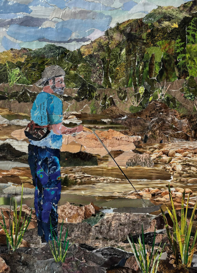 "Fishing in Broken Bow" by Lesli Wortham NFS