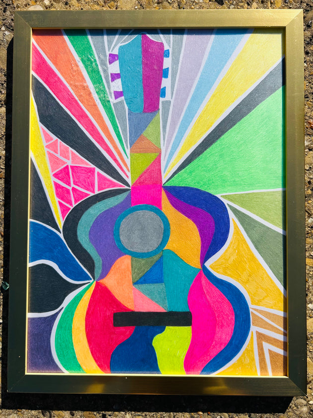 "Guitar" by Rochelle Kabilio $50