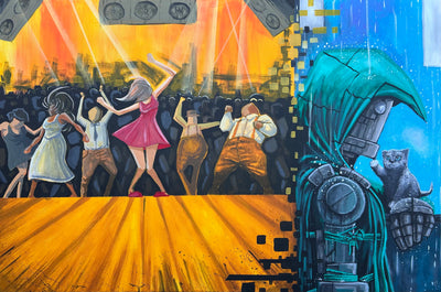 "Memories of the Past" by Chase Fleischman $400