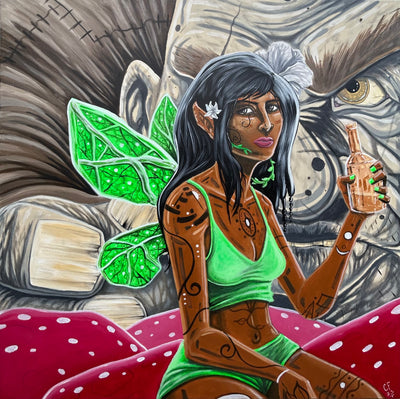 "Ophelia" by Chase Fleischman $600
