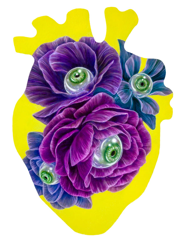 "Orbital Blossom Lemon" by Holli Michener $200