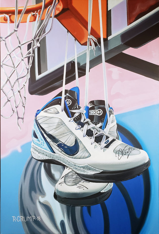 "Dirk Nowitzky HyperDunks" by Rapheal Crump $3,100