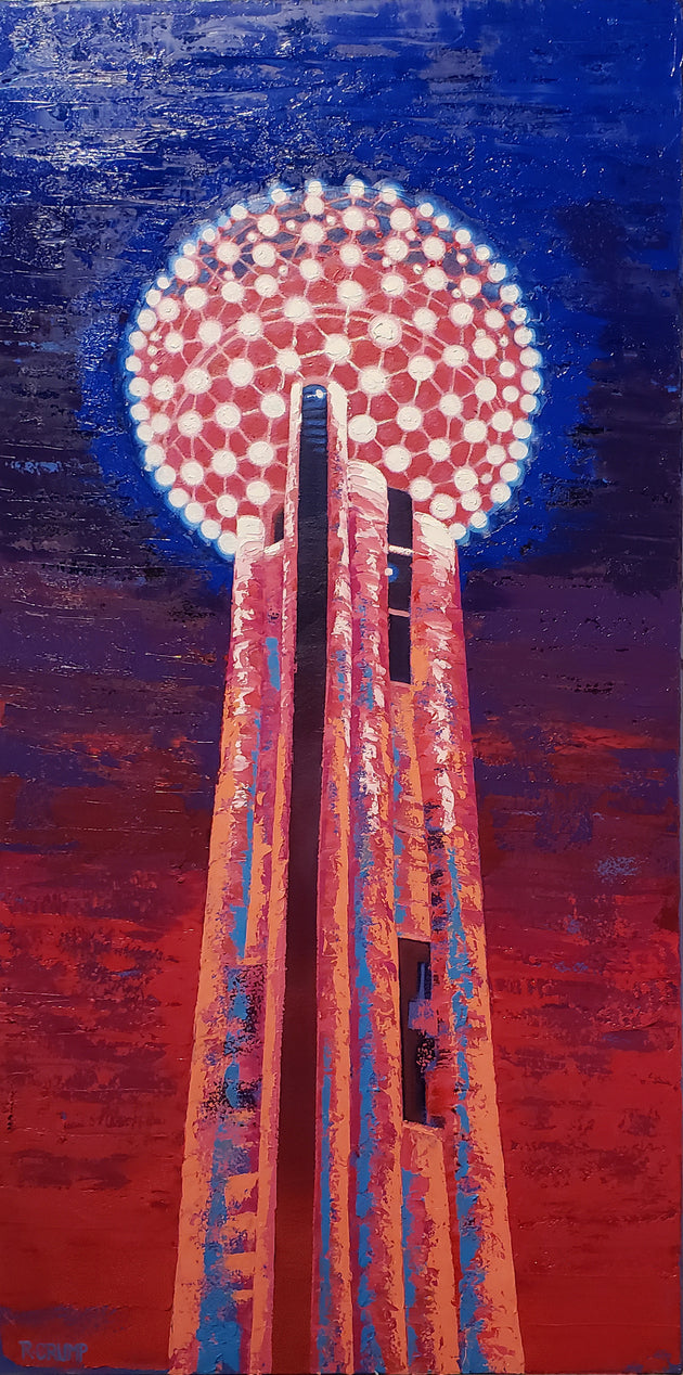 "Light Up The Dallas Sky" by Rapheal Crump $4,000