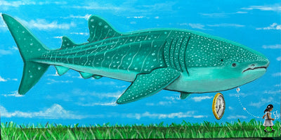 "Whale Shark" by Chase Fleischman $225
