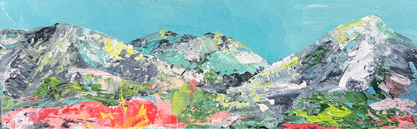 “Turquoise Lake” by Meranda Dawkins $100 – Deep Ellum Art Company