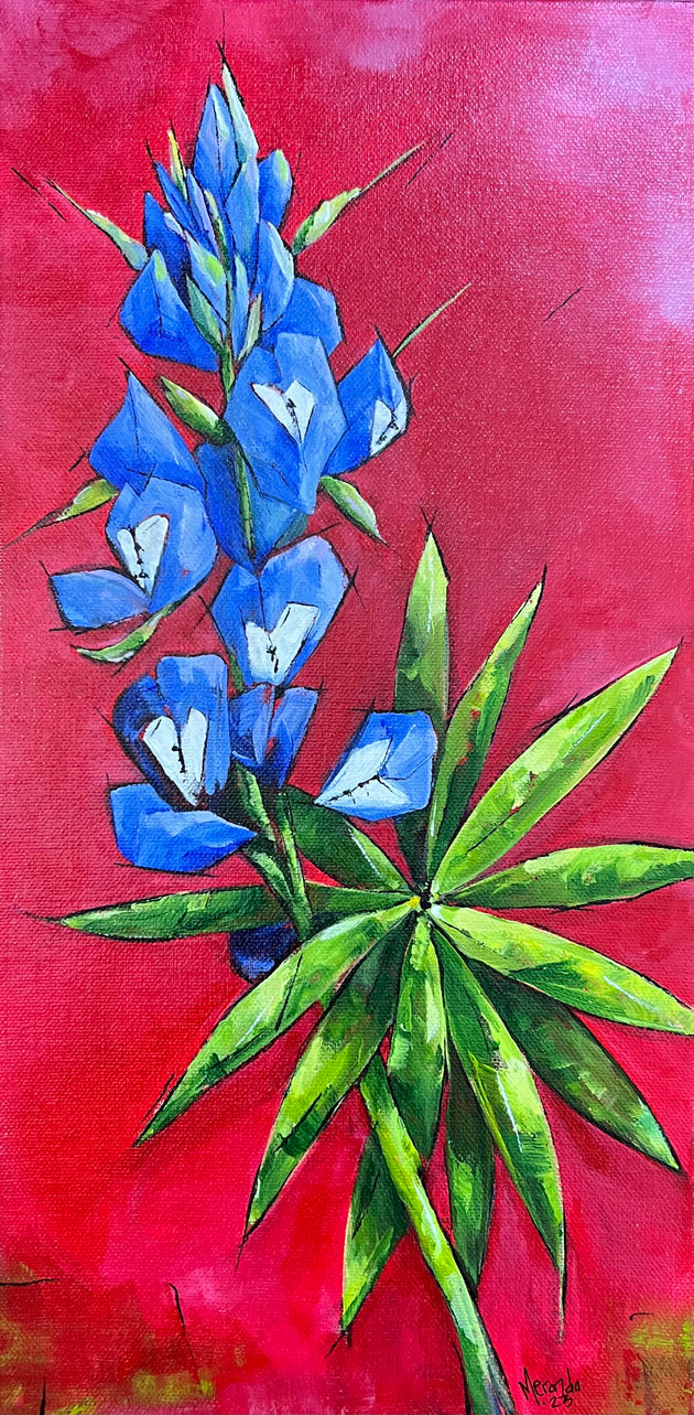 “Texas Bluebonnet” by Meranda Dawkins $175