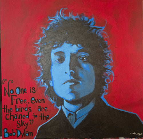 "Bob Dylan" by Mike Smith $400