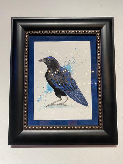 “Raven Blues” by Lizeth Wallace $119