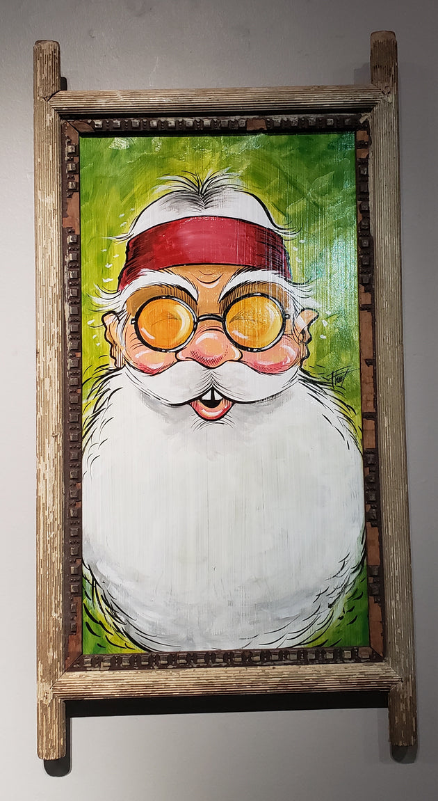 “Hippie Santa” by William Flint