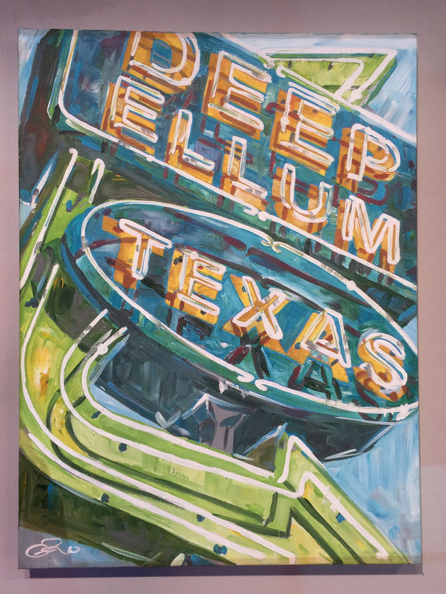 "Deep Ellum Sign" by Eric Hanson $650