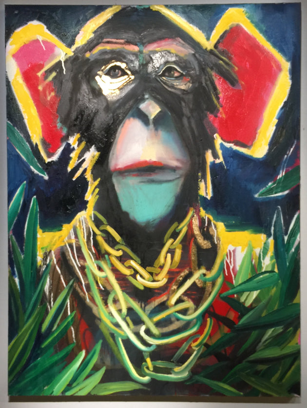 "A Modern Chimp" by Scott Dykema  $1800