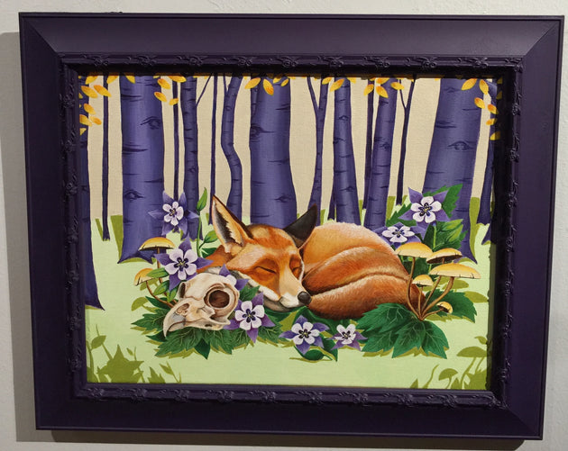 "Sleeping Fox" by Sarah Curl-Larson  $175