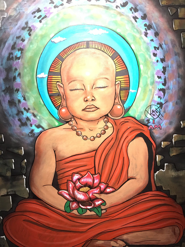 "Buddha" by Kyle Huffman  $560