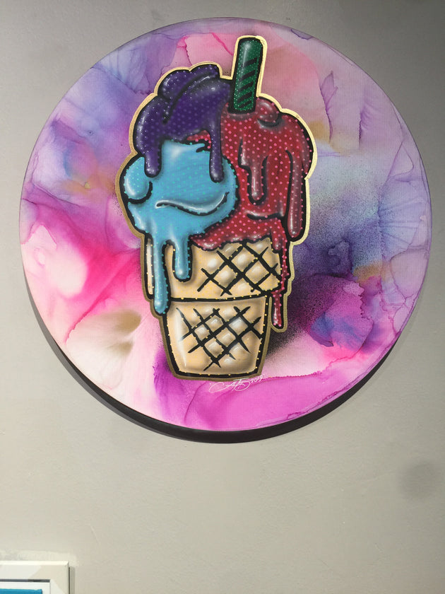"Ice Cream" by Artist 'till Death Studio  $375