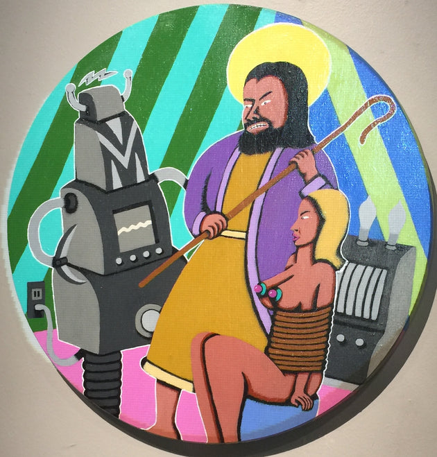 “Jesus vs. Bad Robot” by Steve Cruz