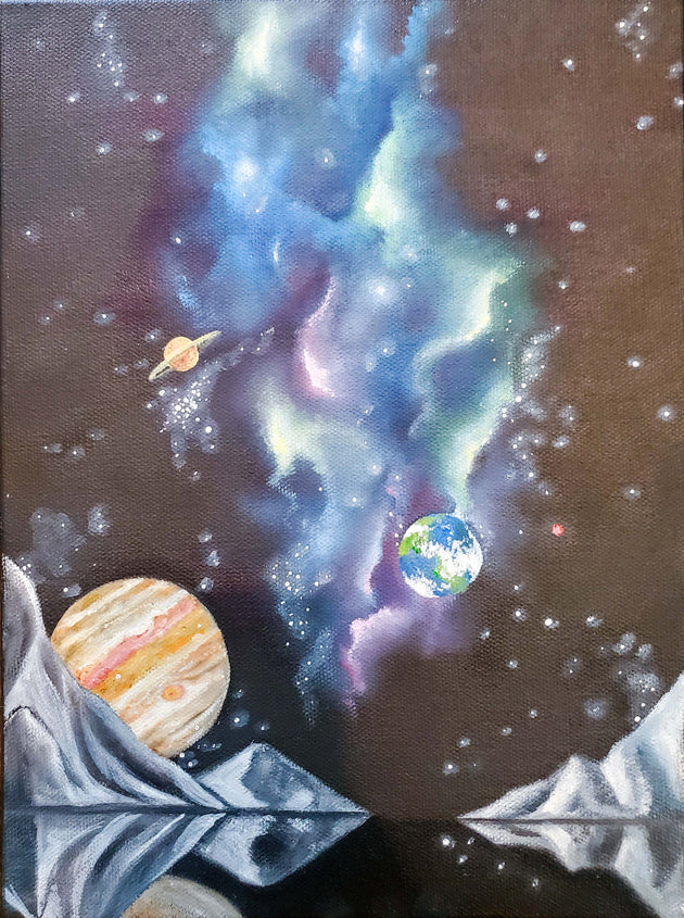 "Drops of Jupiter" by Megan Najera $225
