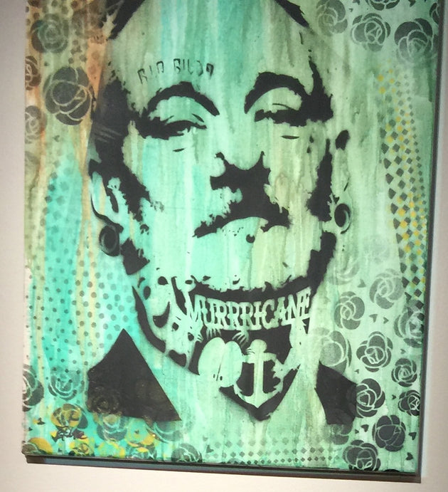 "Bill Murray #4" by Canvas Vandal  $75