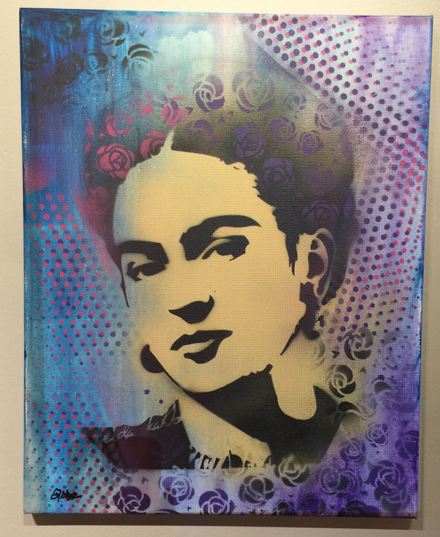 "Frida #2" by Canvas Vandal  $75
