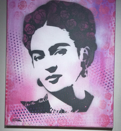 "Frida #4" by Canvas Vandal  $75
