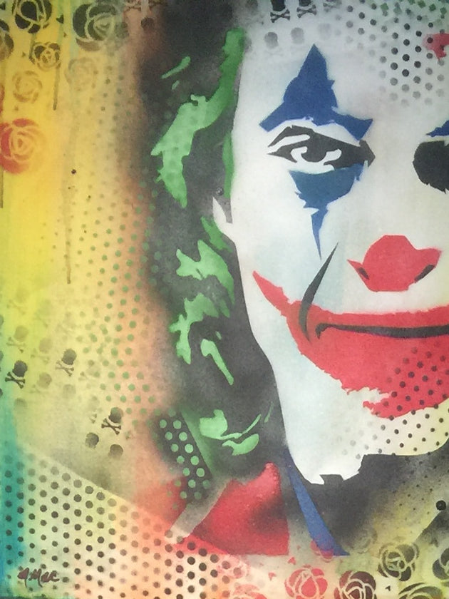 "Joker #1" by Canvas Vandal  $75