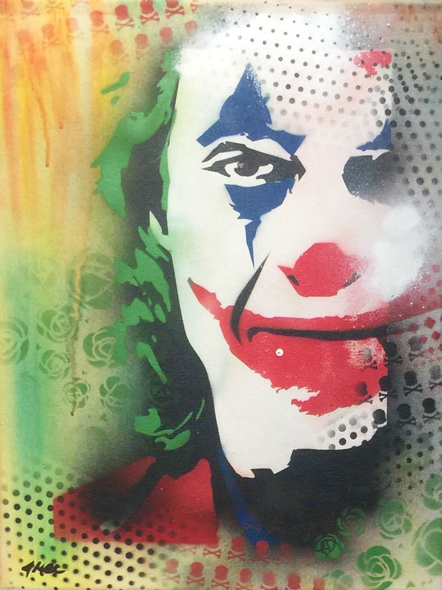 "Joker #2" by Canvas Vandal  $75