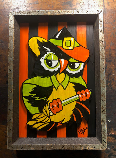 "Vintage Owl" by William "Bubba" Flint $50