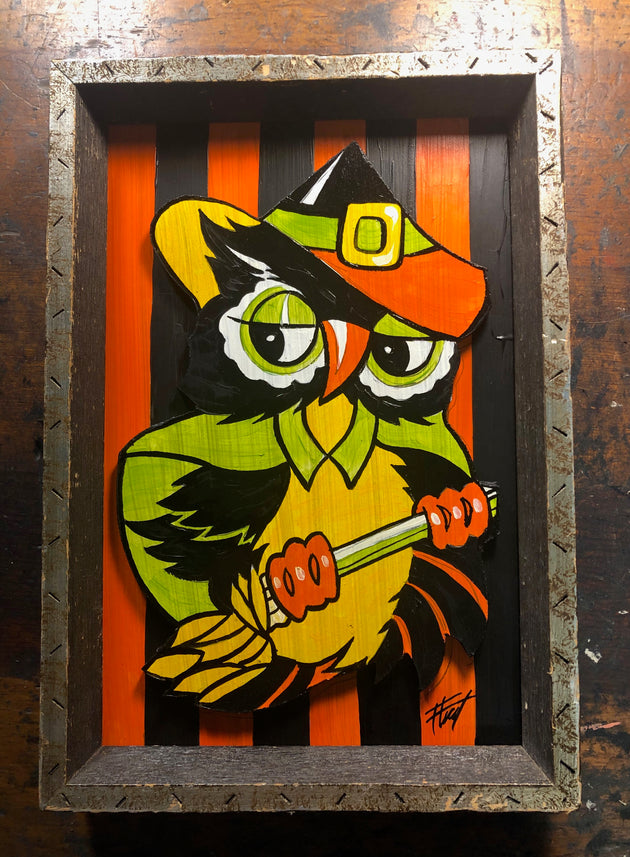 "Vintage Owl" by William "Bubba" Flint $50*