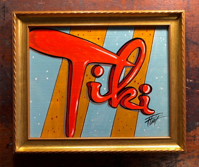 "Tiki Motel" by William "Bubba" Flint $50