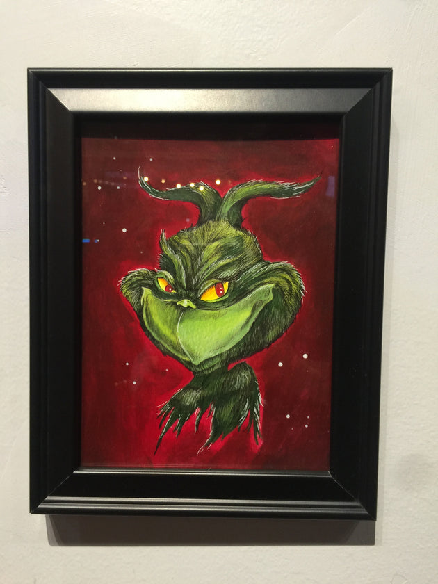"Mr. Grinch Approves" by Alex Hundemer  $50