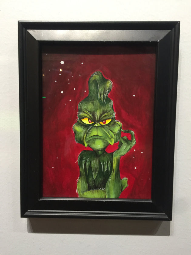 "Mr. Grinch Disapproves" by Alex Hundemer  $50