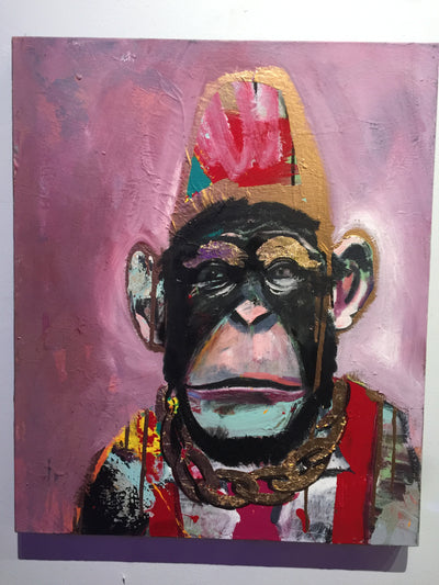 "Best Life Chimp" by Scott Dykema  $900