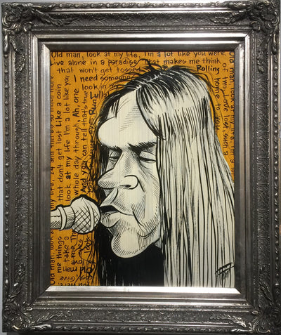 “Neil Young” by William Flint