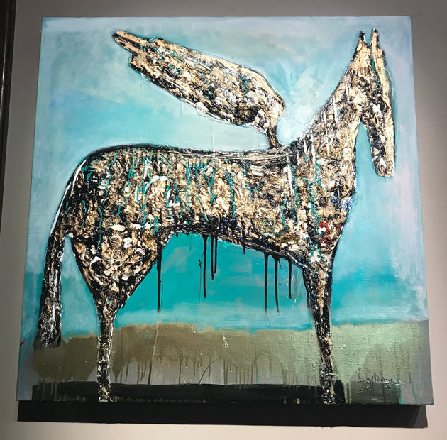 “A Humble Horse With Wings 5” by Scott Dykema
