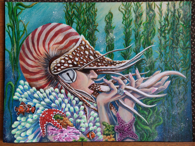 "Nautilus Queen" by Lhars Ebersold $450