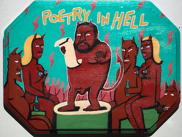 “Poetry in Hell” by Steve Cruz