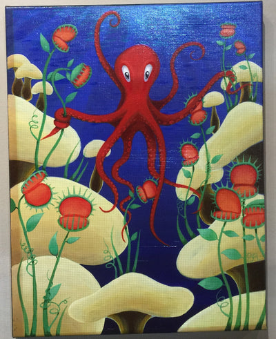 "Octopus's Garden" by Frank Strangel  $200