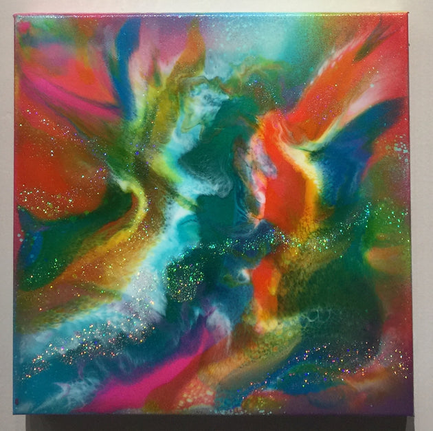 "Sorbet Colors" by Artist Till Death Studio  $100