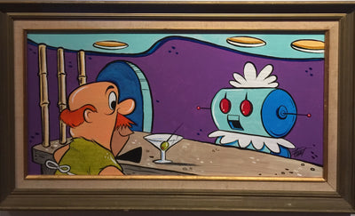 "Rosie at the Bedrock Lounge" by William "Bubba" Flint $220