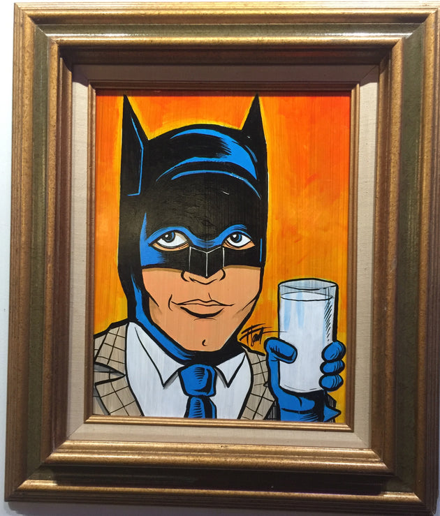 "Batman at the Bat Lounge" by William "Bubba" Flint $175