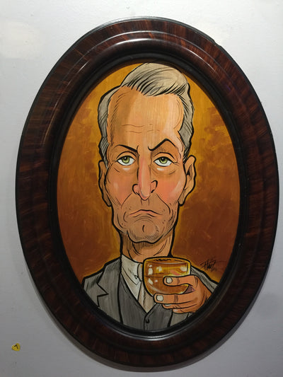 "Roger from Mad Men" by William "Bubba" Flint $140