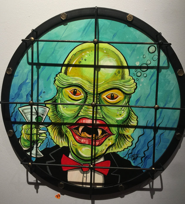 "Creature from Black Lagoon" by William "Bubba" Flint $195