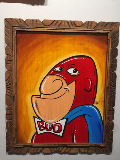 "Bud Man" by William "Bubba" Flint $220