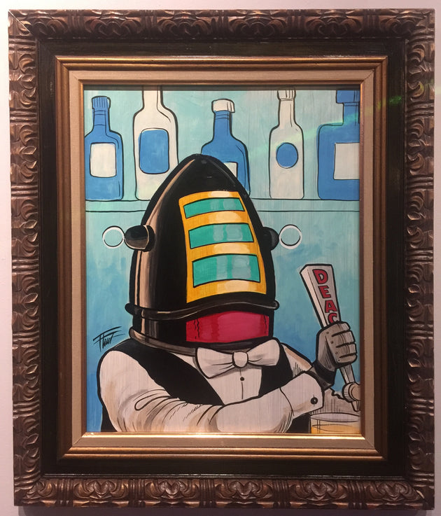 "Robot Bartender" by William ‘Bubba’ Flint $275