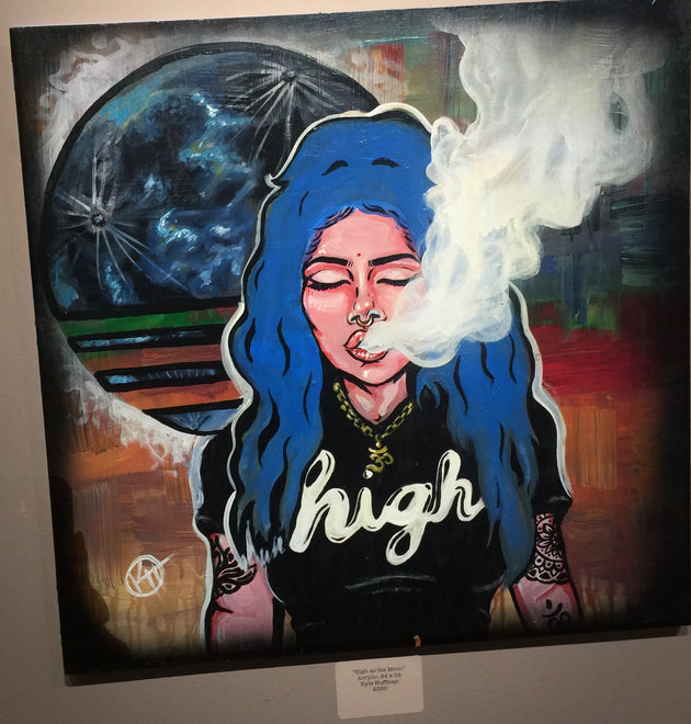 High as the Moon by Kyle Huffman