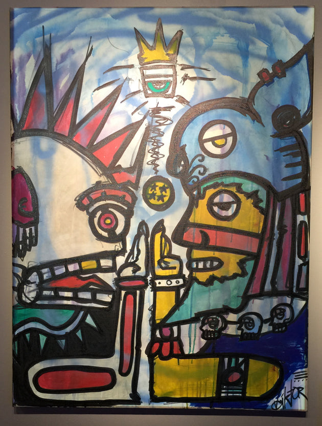 "Dos mil diecinueve" by Viktor Ortiz $300