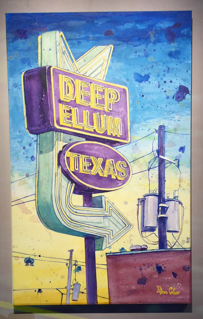 "Deep Ellum Sign" by Dan Colcer $499