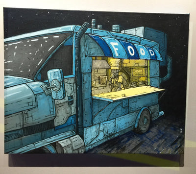 "Food Truck" by Chase Fleischman $225